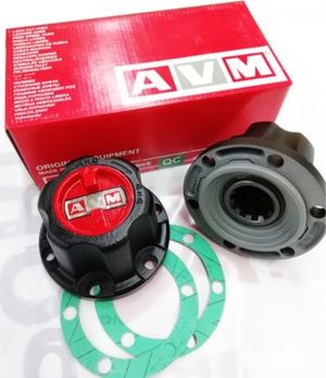 Хабы колесные AVM ручные усиленные (2 шт.) для УАЗ Патриот 2005-2026. Артикул AVM-710XP
