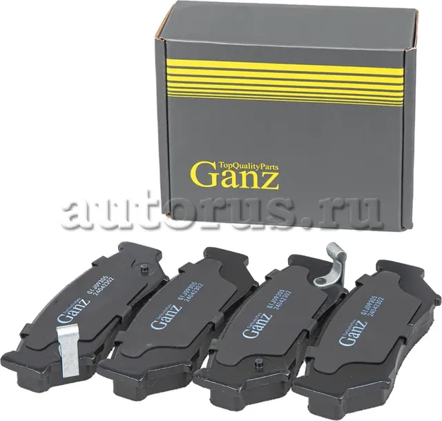 Колодки передние (Ganz). Артикул GIJ09305
