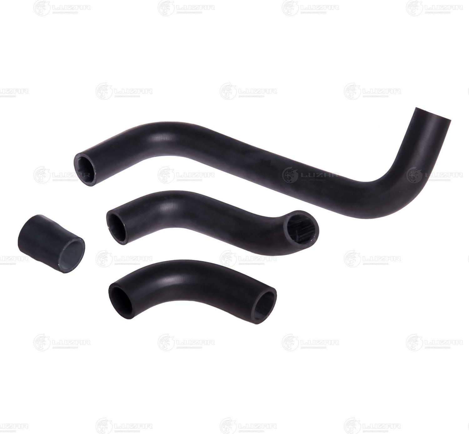 Патрубок радиатора (системы охлаждения) Luzar (EPDM (Этилен-пропиленовый каучук)). Артикул LPK 0105c