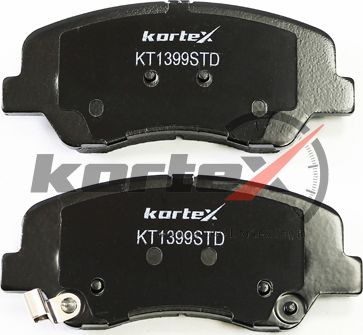 Колодки торм. HYUNDAI SOLARIS 10- перед.к-т (Kortex). Артикул KT1399STD