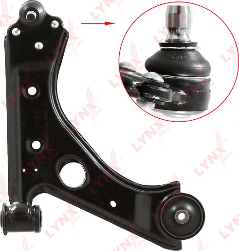 Поперечный рычаг передней подвески LYNXauto. Артикул C5266R