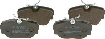 Тормозные колодки Bosch (Low-Metallic) передние для BMW 3 II (E30) 1982-1994. Артикул 0 986 491 730