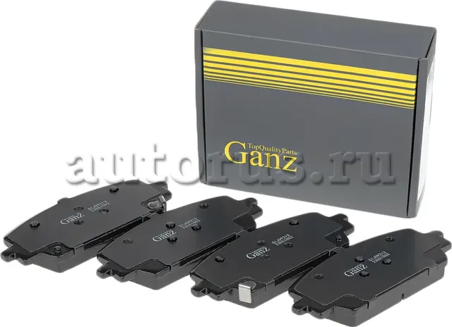 Колодки торм.пер. (Ganz). Артикул GIJ09213