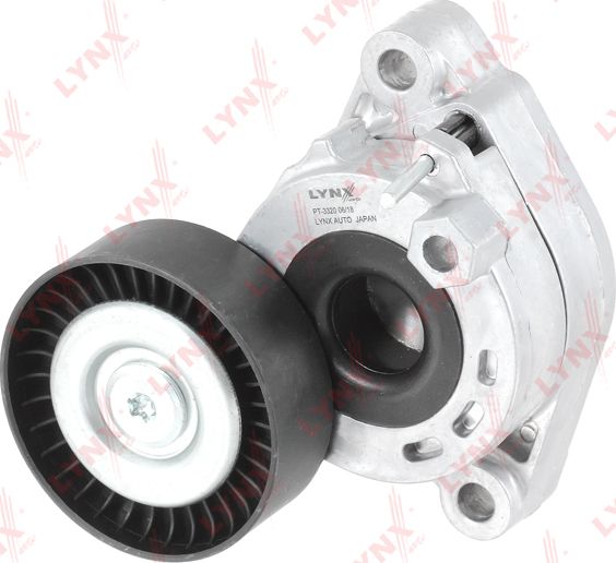 Натяжной ролик (натяжитель) приводного клинового зубчатого ремня LYNXauto. Артикул PT-3320