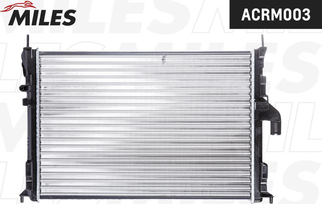 Радиатор охлаждения двигателя Miles для Renault Logan II 2008-2026. Артикул ACRM003