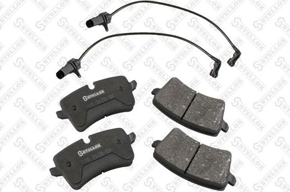 Тормозные колодки Stellox. Артикул 000 312B-SX
