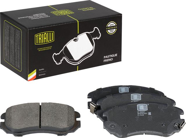 Тормозные колодки Trialli. Артикул PF 084501