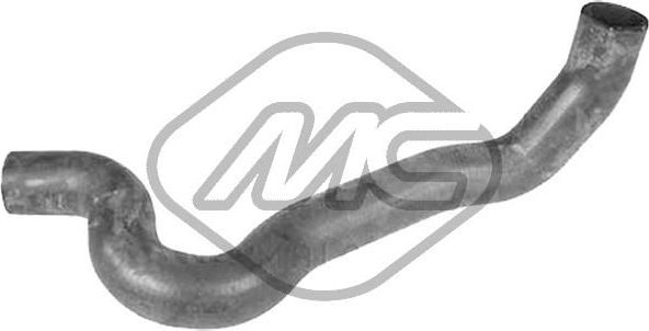 Патрубок радиатора (системы охлаждения) Metalcaucho верхний для Citroen C5 I 2001-2008. Артикул 09225