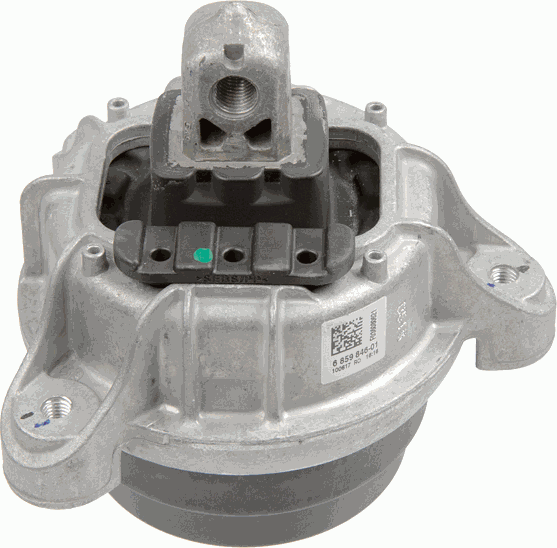 Подушка (опора) двигателя Lemforder правая для BMW 7 V (F01/F02/F04) 2012-2015. Артикул 37430 01