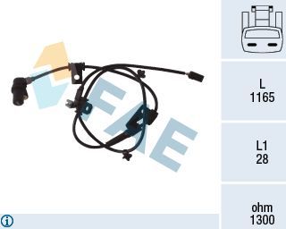 Датчик ABS FAE. Артикул 78078