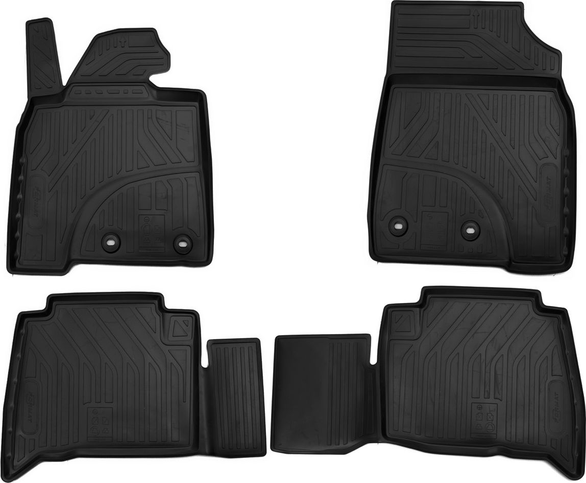Коврики Format c повышенной износостойкостью для салона Toyota Land Cruiser 200 2015-2021. Артикул FORMAT.CARTYT00011