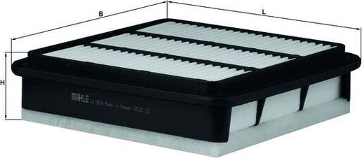 Воздушный фильтр Mahle-Knecht. Артикул LX 2834