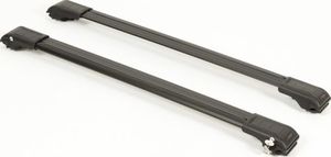 Багажник на рейлинги Erkul Wingcarrier V1 для Ford Tourneo Custom 2013-2025 (Аэро-крыло дуги) ЧЕРНЫЙ. Артикул 12.WCA.05.13.V1.S