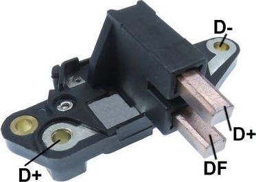 Реле-регулятор напряжения генератора Gauss для Mercedes-Benz W124, A124 1984-1993. Артикул GA060