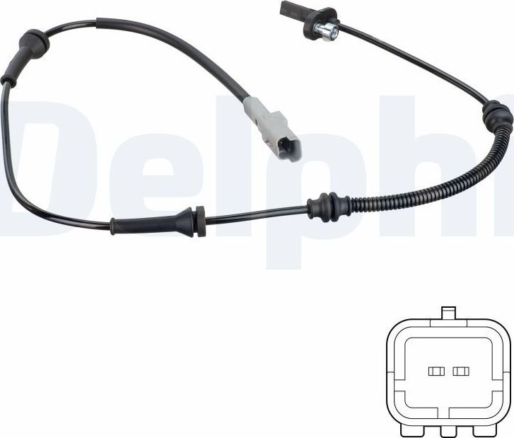 Датчик ABS Delphi. Артикул SS20780