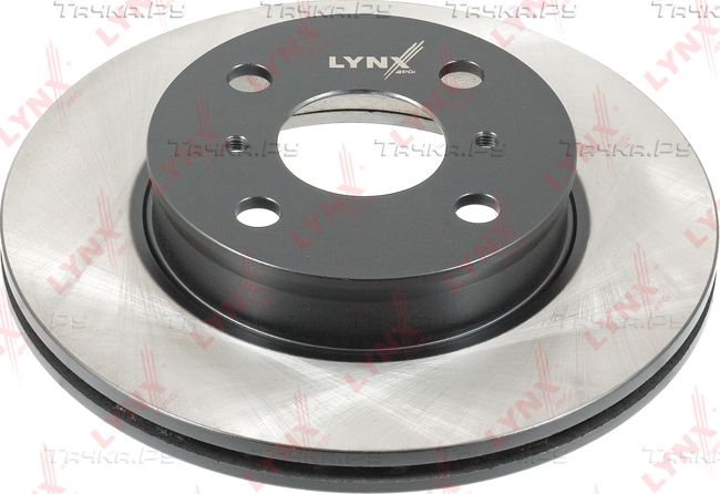 Тормозной диск LYNXauto передний для Toyota Corolla E100 1992-1997. Артикул BN-1166