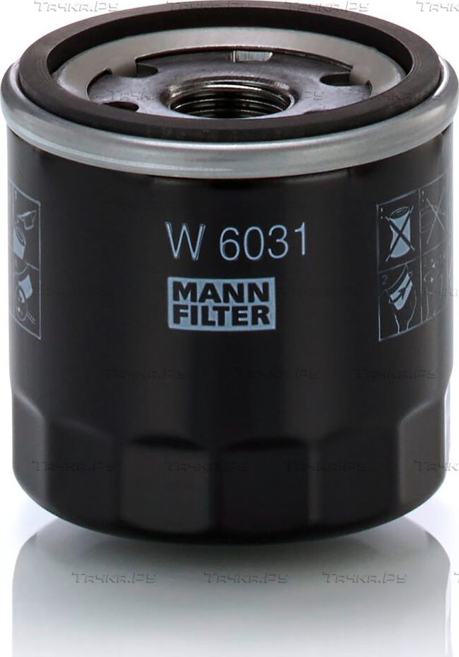 Масляный фильтр Mann-Filter для Toyota Camry 70 (V70, XV70) 2017-2026. Артикул W 6031