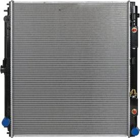 Радиатор охлаждения двигателя Zentparts. Артикул Z20539