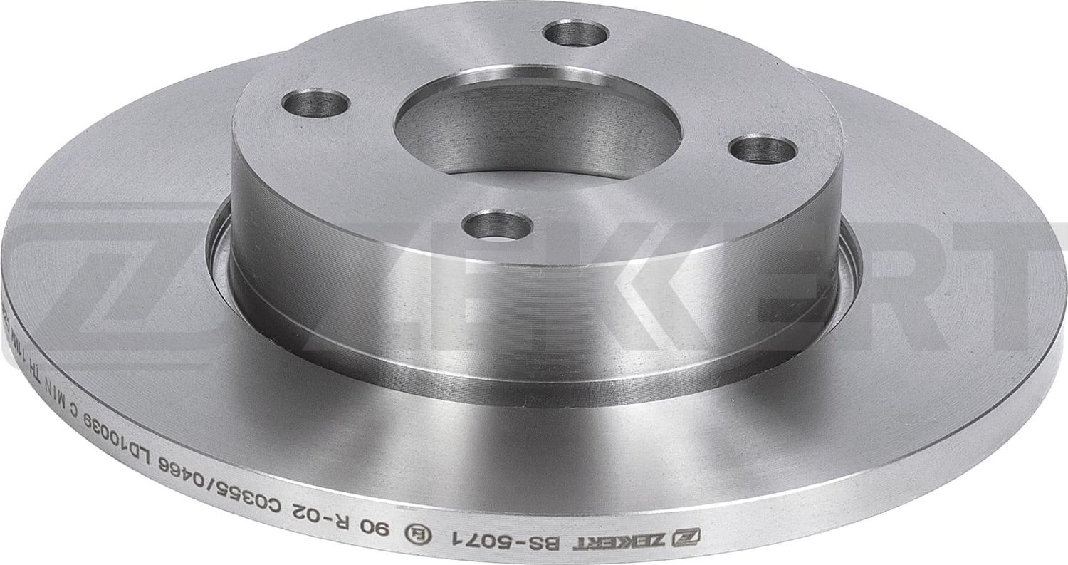 Тормозной диск Zekkert передний для Audi 90 II (B3) 1987-1991. Артикул BS-5071