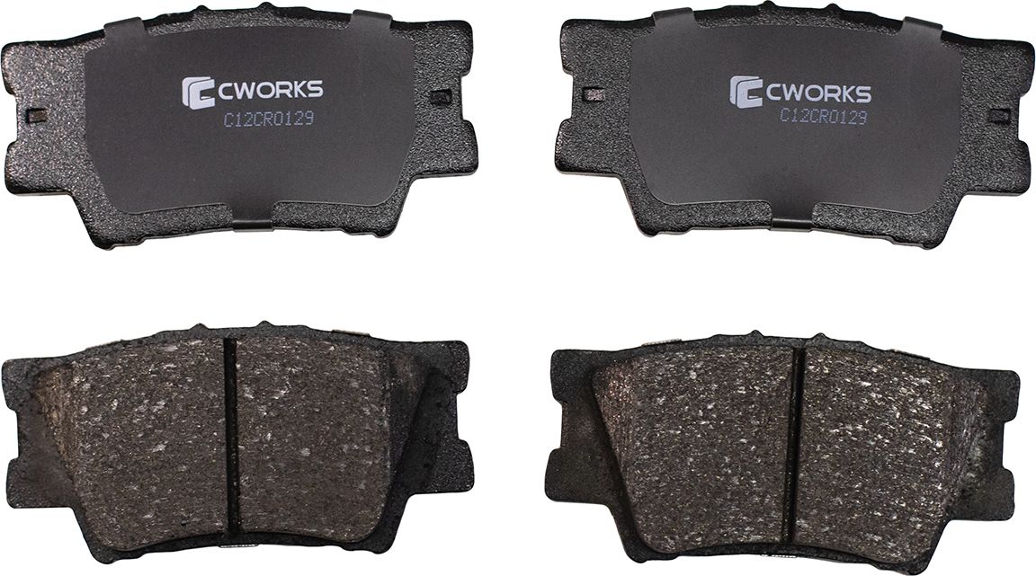 Колодки тормозные задние (Low Metallic) (Cworks). Артикул C12CR0129