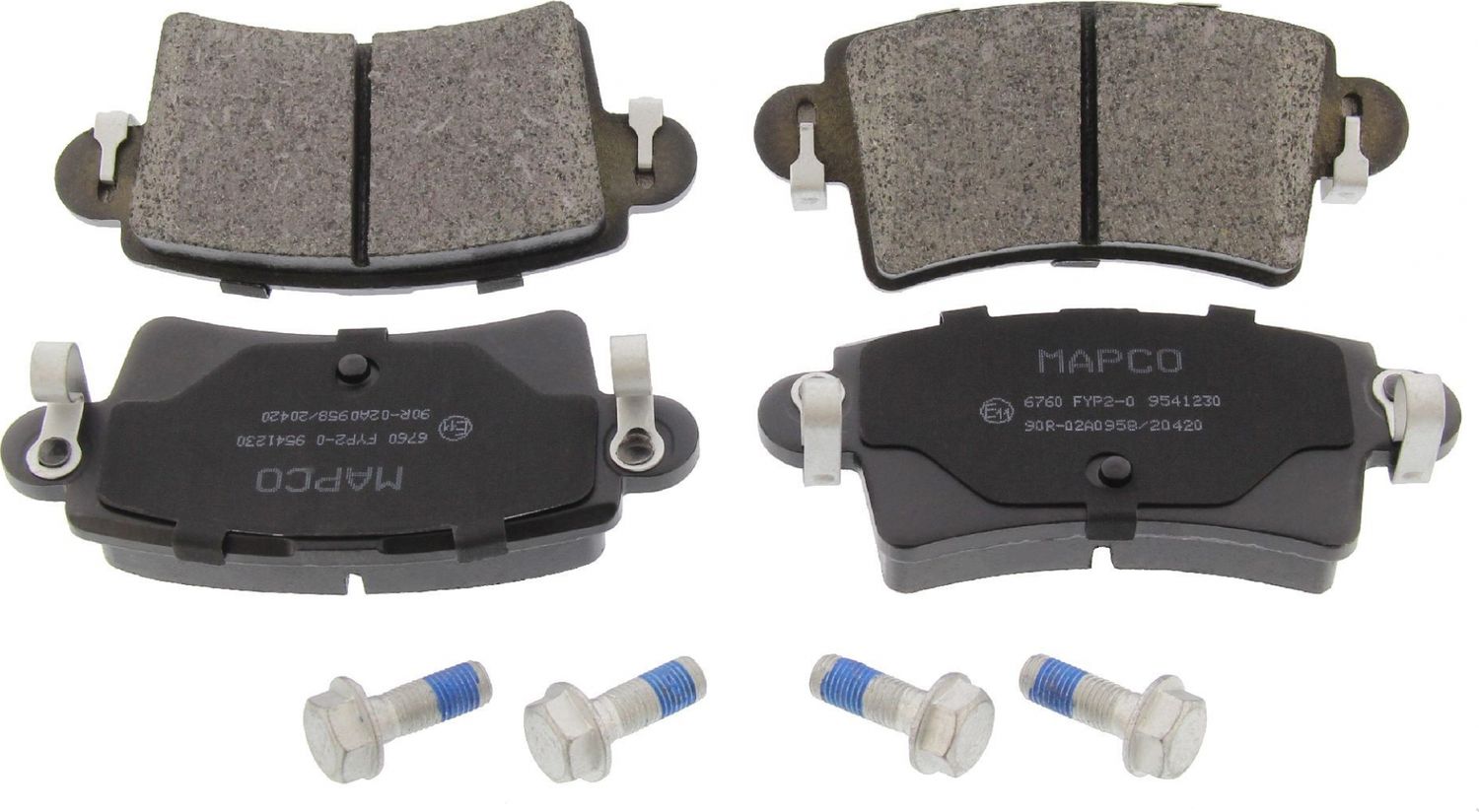 Тормозные колодки MAPCO. Артикул 6760