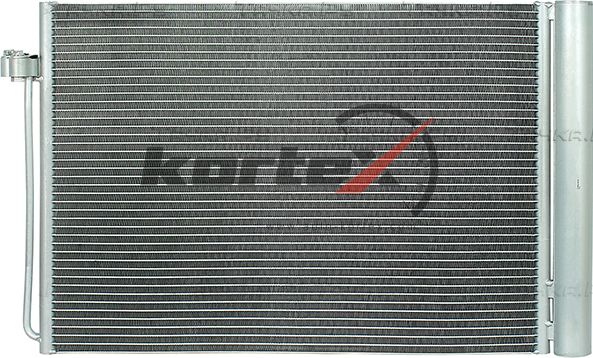 Радиатор кондиционера BMW 5 (E60/61) (03-) G (LRAC 26109) (Kortex). Артикул KRD2109