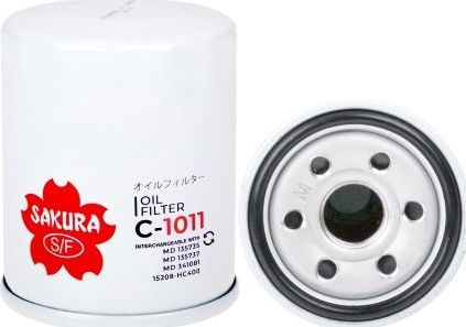 Масляный фильтр Sakura. Артикул C-1011SBP