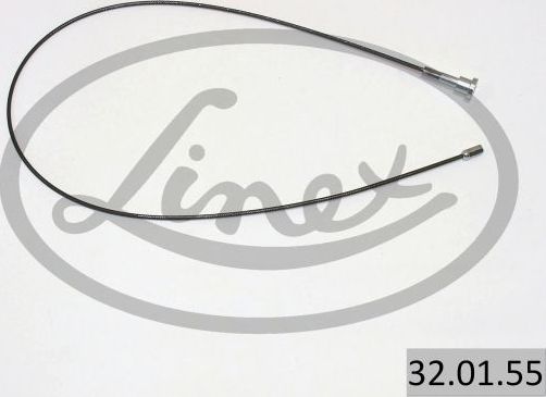 Трос ручника (тросик ручного тормоза) Linex передний правый для Opel Corsa C 2000-2006. Артикул 32.01.55