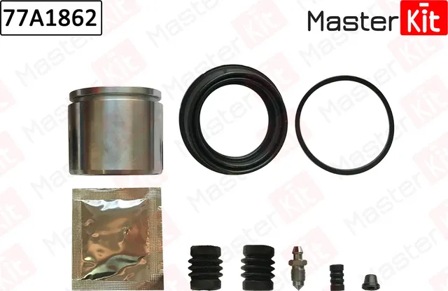 77A1862 Ремкомплект тормозного суппорта + поршень Opel ASTRA H (A04) 2007 - 2014  Opel ASTRA J (P10) (Master KIT). Артикул 77a1862