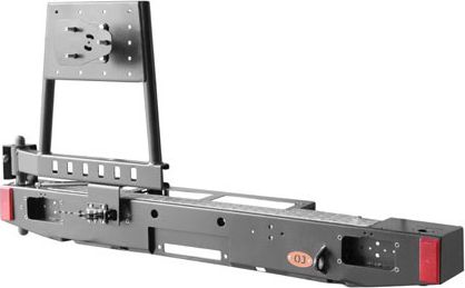 Калитка OJ левая для крепления запасного колеса на левую сторону для Nissan NP300 2008-2015. Артикул 07.107.03