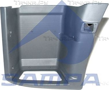 Пороги Sampa левый для IVECO Stralis 2002-2011. Артикул 1860 0044