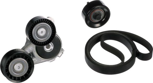 Приводной ремень поликлиновой с роликами (комплект) Gates Micro-V® Kit для Ford C-MAX I 2005-2010. Артикул K016PK1520