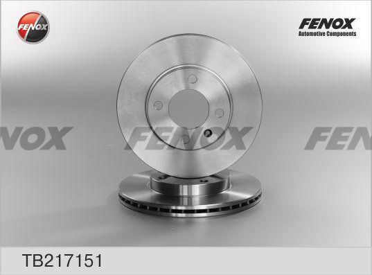 Тормозной диск Fenox передний для SEAT Cordoba I 1993-2002. Артикул TB217151