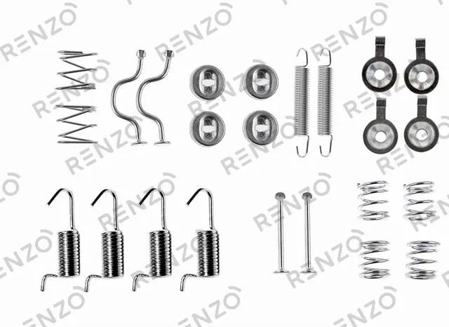 Монтажные комплекты барабанного тормоза, RFK057 (Renzo). Артикул RFK057