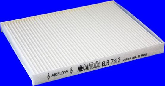 Салонный фильтр MecaFilter. Артикул ELR7312