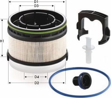 Топливный фильтр  Tecneco Filters. Артикул GS2100E