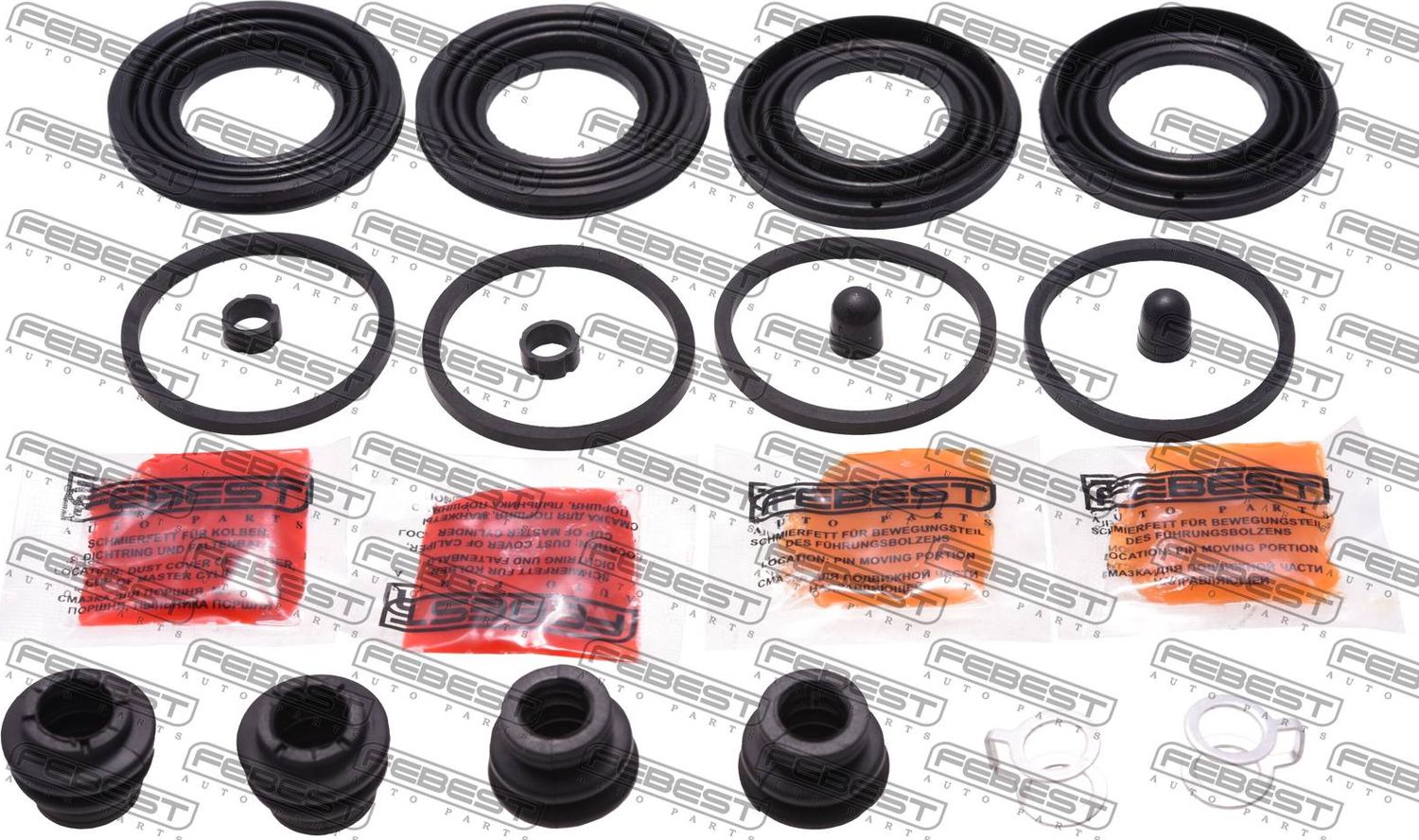 Ремкомплект тормозного суппорта Febest. Артикул 0175-ASU40F