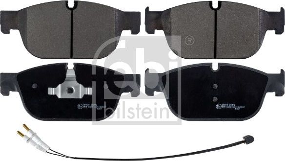 Тормозные колодки Febi Bilstein передние для Peugeot 508 I 2010-2018. Артикул 16862