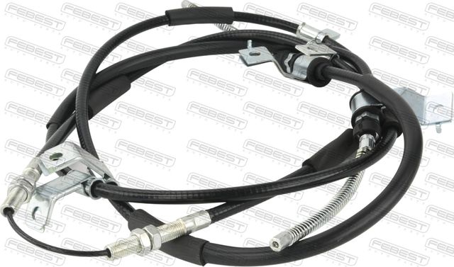 Трос ручника (тросик ручного тормоза) Febest. Артикул 10100-M100