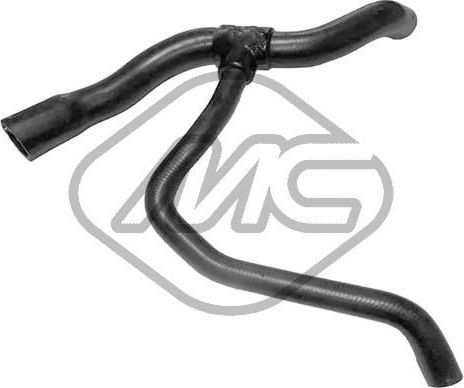 Патрубок радиатора (системы охлаждения) Metalcaucho. Артикул 98636