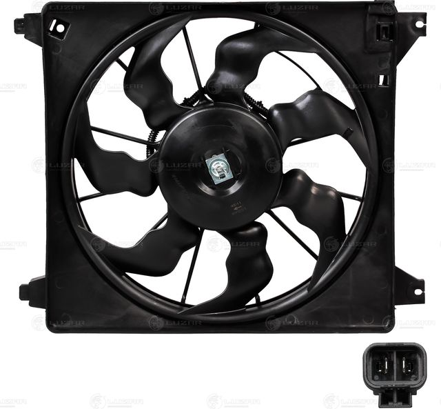Вентилятор радиатора двигателя Luzar для Hyundai H-1 II 2008-2026. Артикул LFK 0804