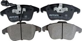 Тормозные колодки Zentparts. Артикул Z07281