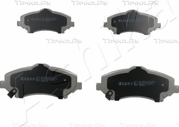 Тормозные колодки ASHIKA передние для Fiat Freemont 2011-2016. Артикул 50-09-910