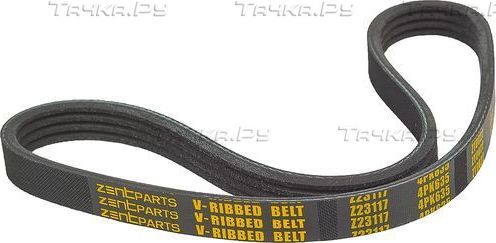 Приводной ремень поликлиновой Zentparts для Fiat Stilo 2001-2007. Артикул Z23117
