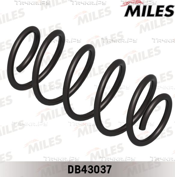 Пружина подвески Miles передняя для Skoda Yeti I 2009-2017. Артикул DB43037