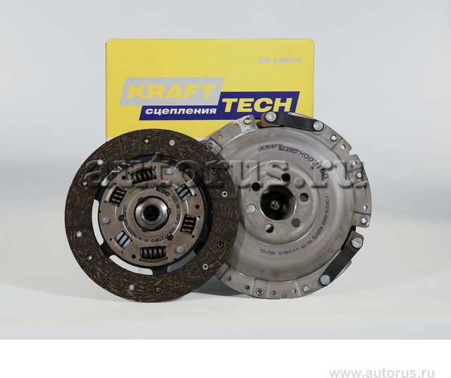 Сцепление (комплект) KraftTech 2P Kit для Volkswagen Scirocco II 1982-1992. Артикул W00210E9