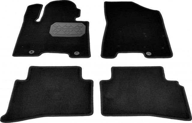 Коврики текстильные Норпласт в салон Hyundai Tucson III рестайлинг 2018-2026. Артикул NPA10-VTe310-730