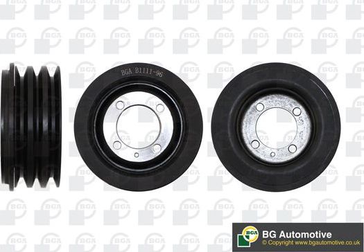 Шкив коленвала BGA для Opel Astra F 1991-1998. Артикул DP1042