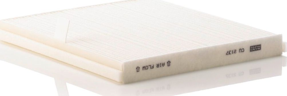 Салонный фильтр Mann-Filter. Артикул CU 2137