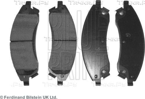 Тормозные колодки Blue Print. Артикул ADA104244